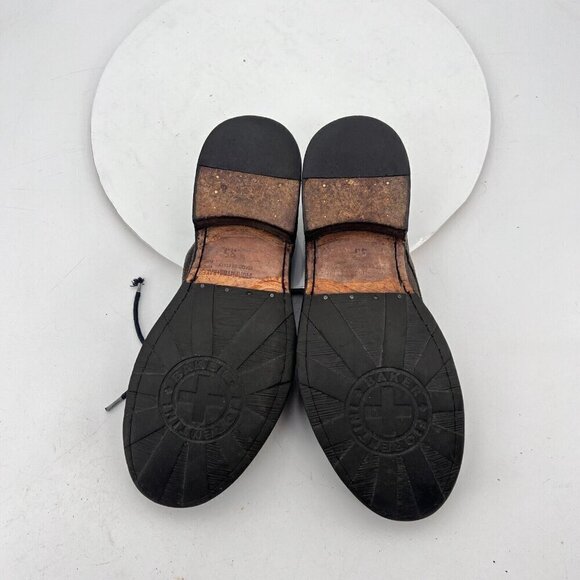 Fiorentini Baker Women Size 5 EU 35 Brown Suede Plain Toe Derby Casual Shoe - Picture 8 of 12